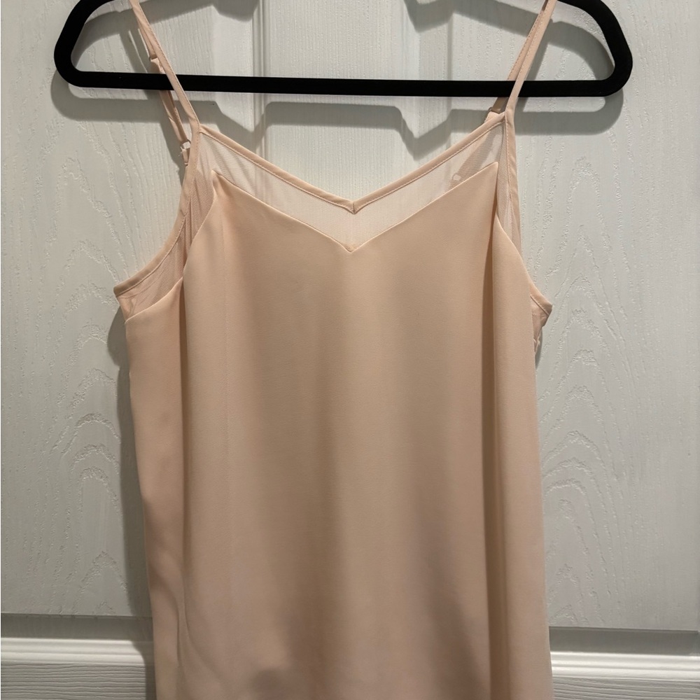 Nine West Light Pink Sleeveless Camisole Top